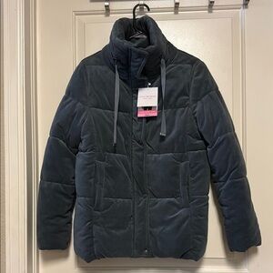 Isaac Mizrahi Gray quilt  Jacket
